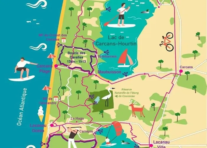 Сasa de vacaciones Maison Maubuisson Et Océan *